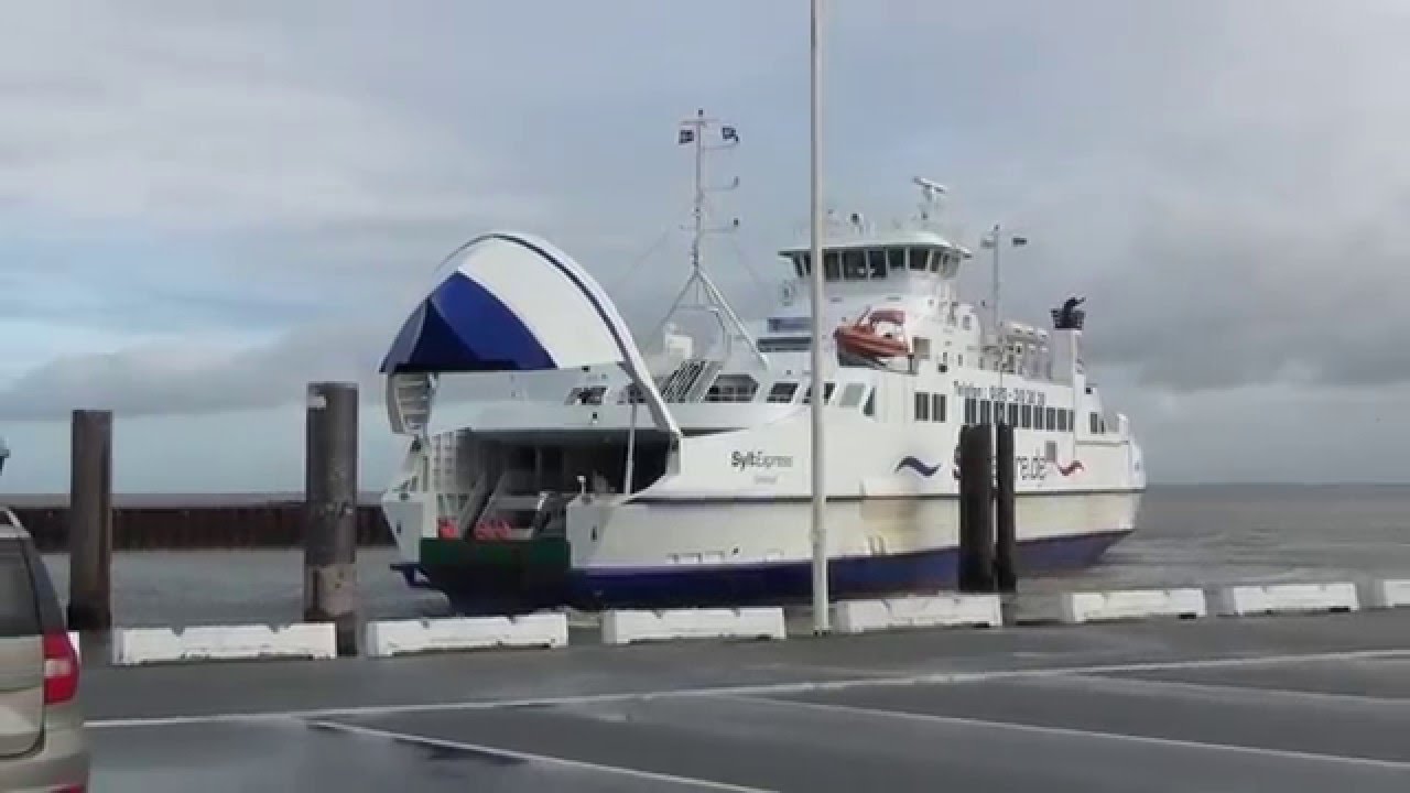 Dänemark 2014 - 15 - Rømø Havneby - Mit der Syltfähre nach Sylt