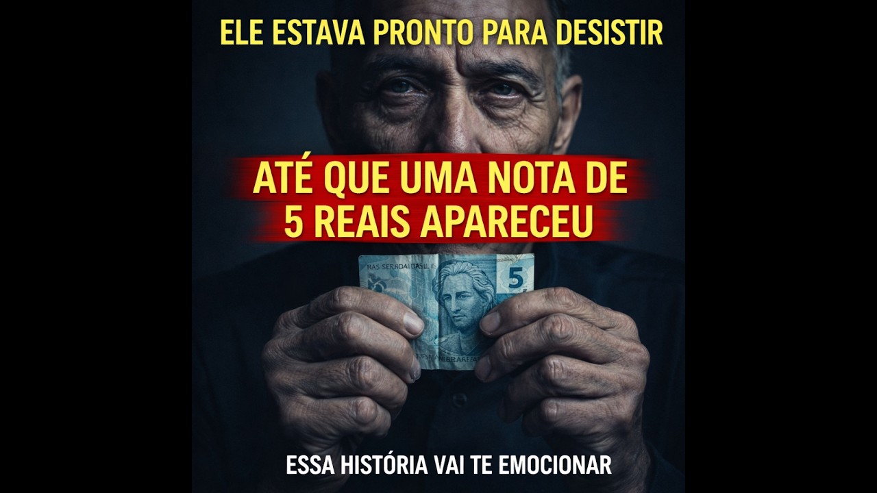 O BILHETE DE 5 REAIS: Como um Gesto Simples Salvou uma Vida do Silêncio da Solidão!