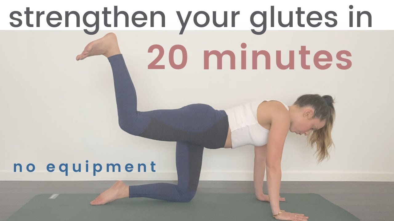 Strengthen Your Glutes in 20 Minutes of Pilates