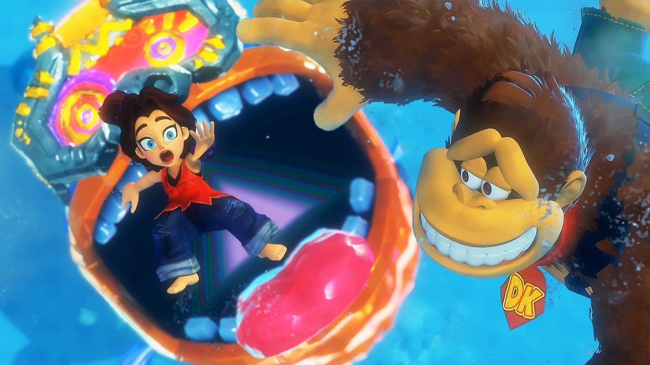 Donkey Kong Bananza - All Cutscenes (4K) [So Far]