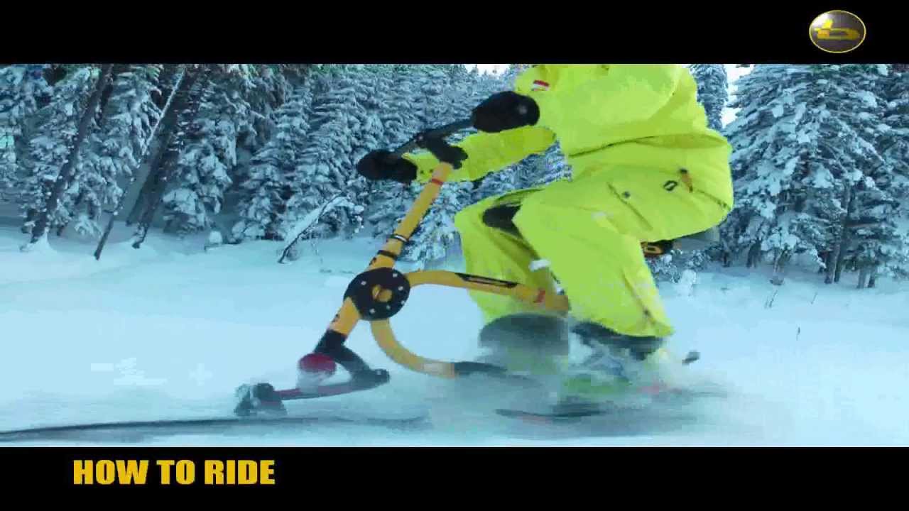 Snowbike HOW TO RIDE.mp4