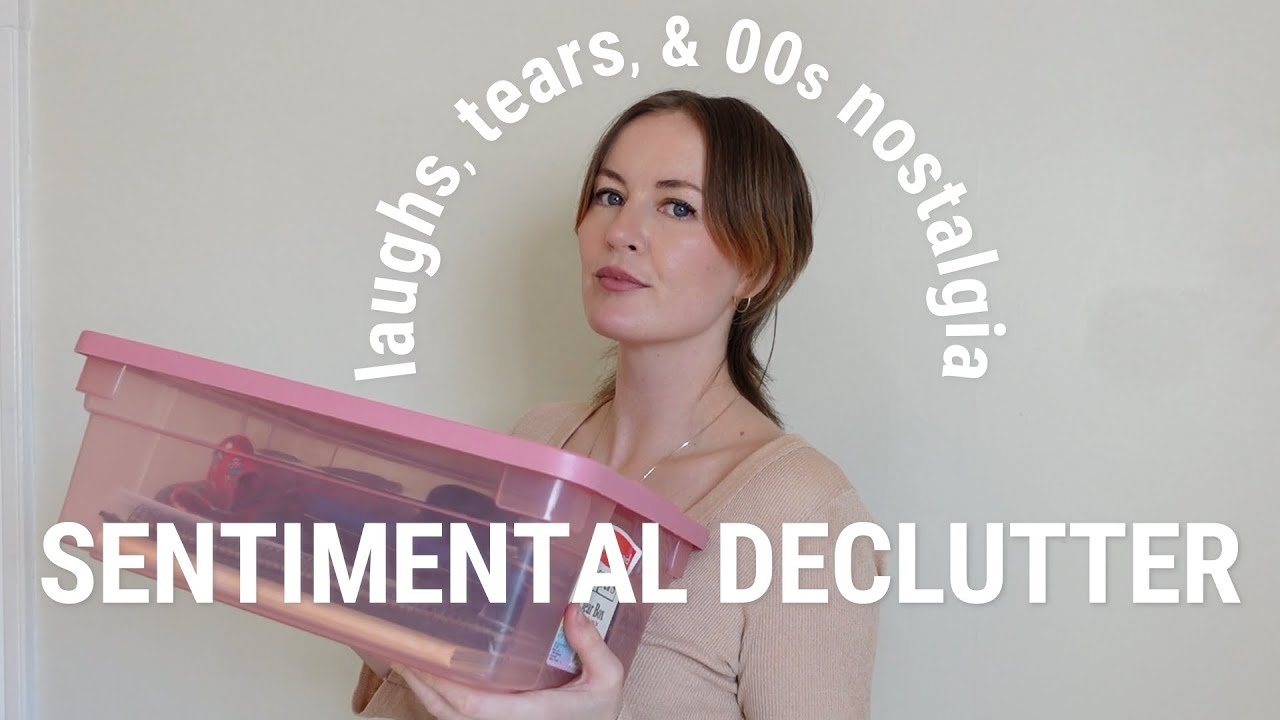 Decluttering Sentimental Items is Emotional | Declutter with Me