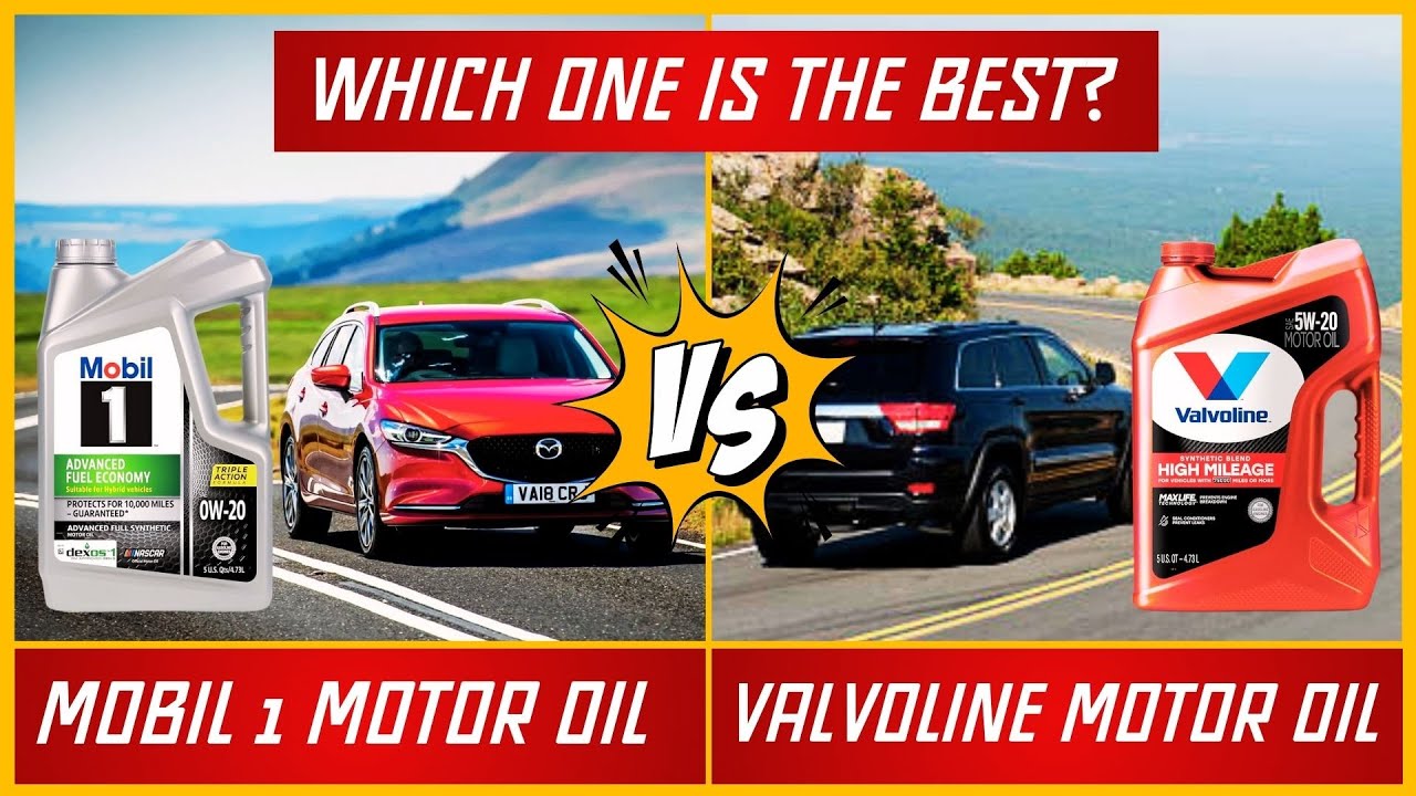 Valvoline vs Mobil 1 Motor Oil - Which is the Best Motor Oil?