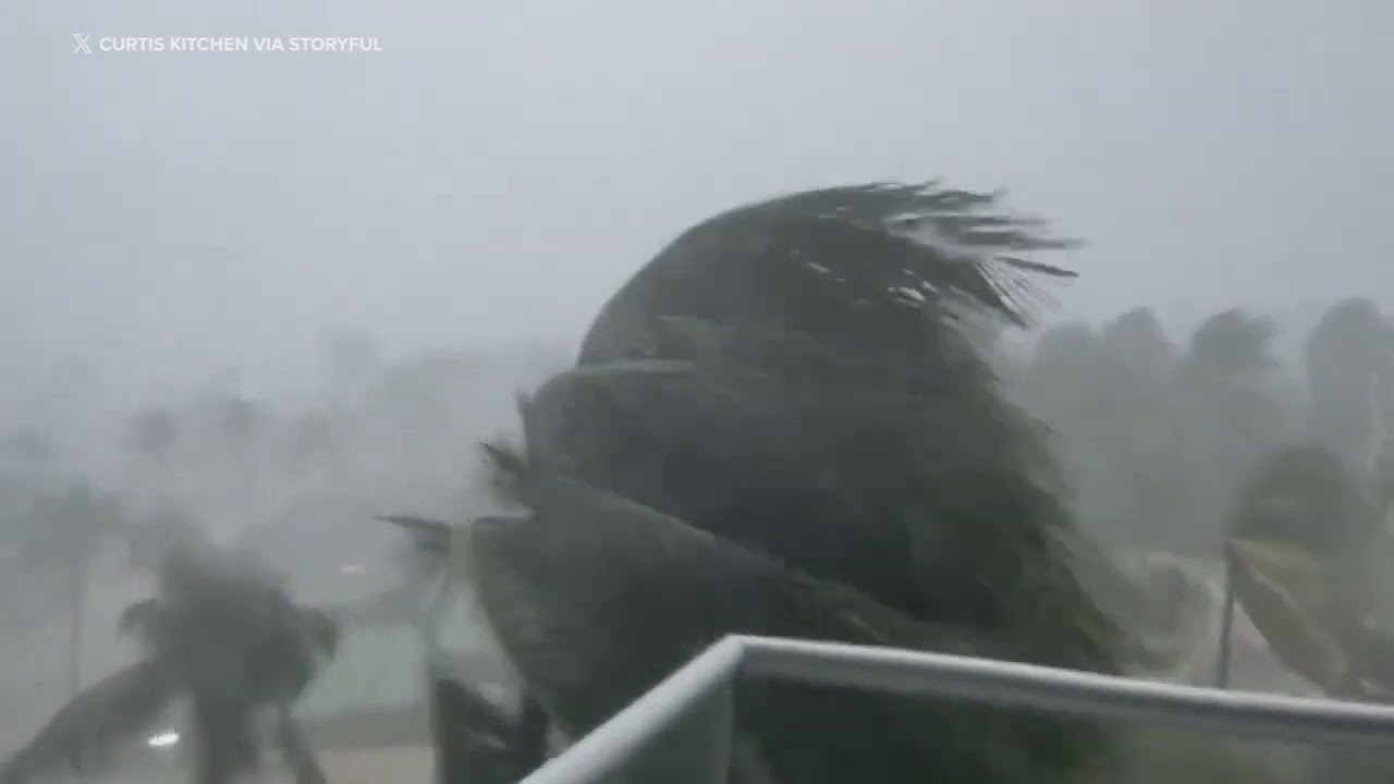 Hurricane Beryl: Rain and Wind Intensify as Storm Hits Montego Bay