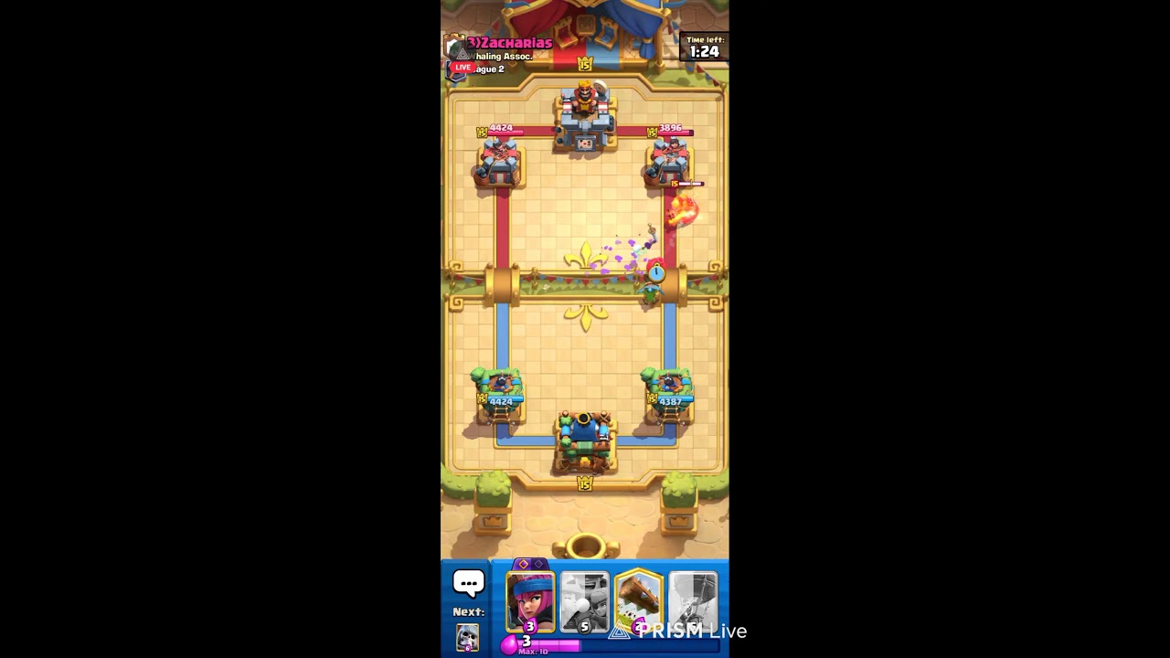 Live streaming of Clash Tactics Arena