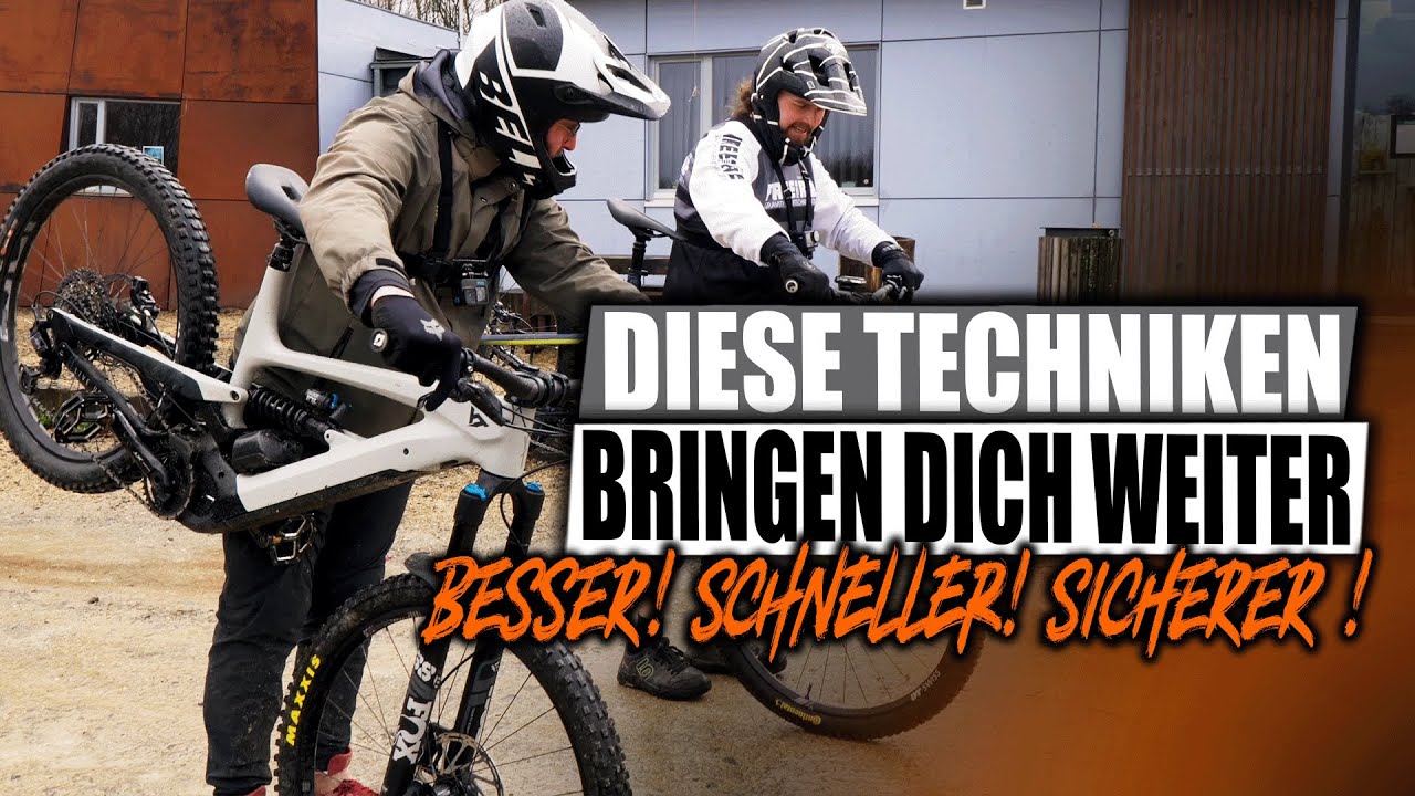 Die 5 BESTEN Mountainbike Fahrtechnik Grundlagen für Anfänger!