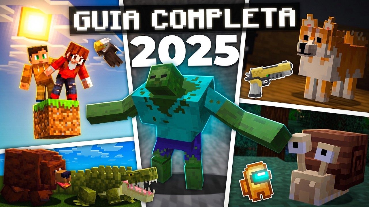 GUIA COMPLETA: instalar MODS, TEXTURAS y MAPAS en Minecraft (Bedrock y Java)