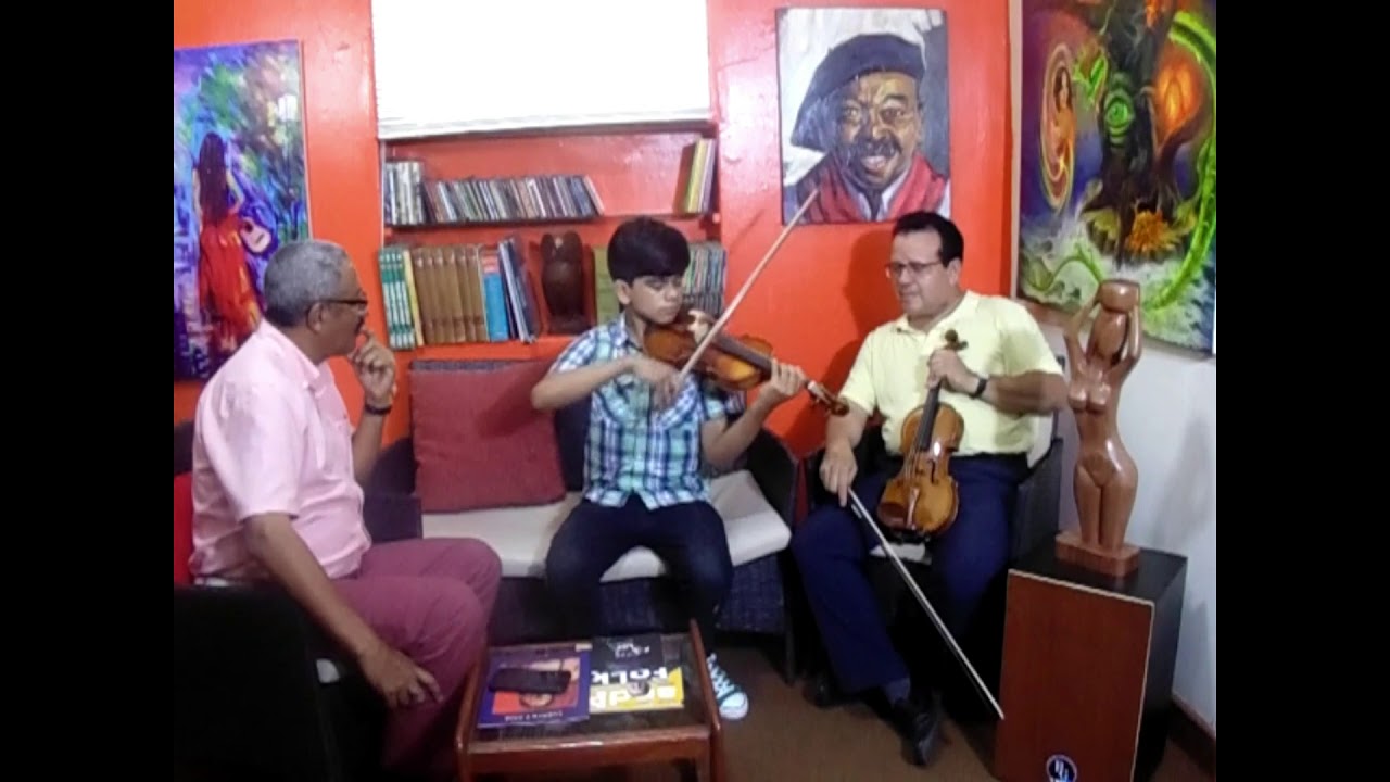 15/3/19 Entrevista Violinistas Carlos Johnson  y Rafael Ramírez