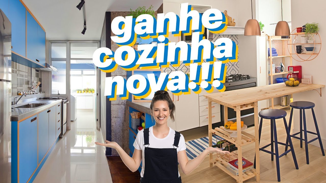 COZINHA PEQUENA? ESTREITA? MORA EM APARTAMENTO? QUER UMA COZINHA NOVA?