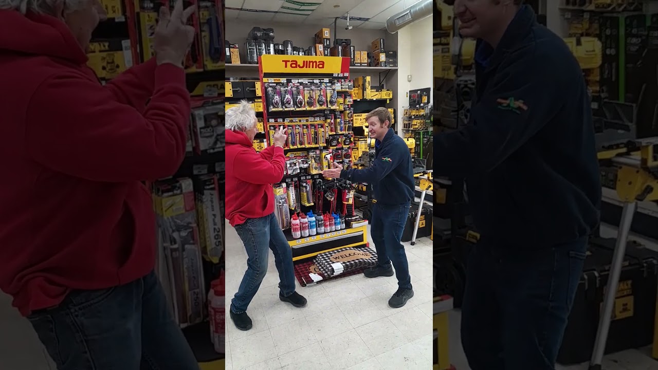 Tajima Display @hamshawlumber9826  @hamshawlumber  #funny #Tajima #tajimatools #comedy