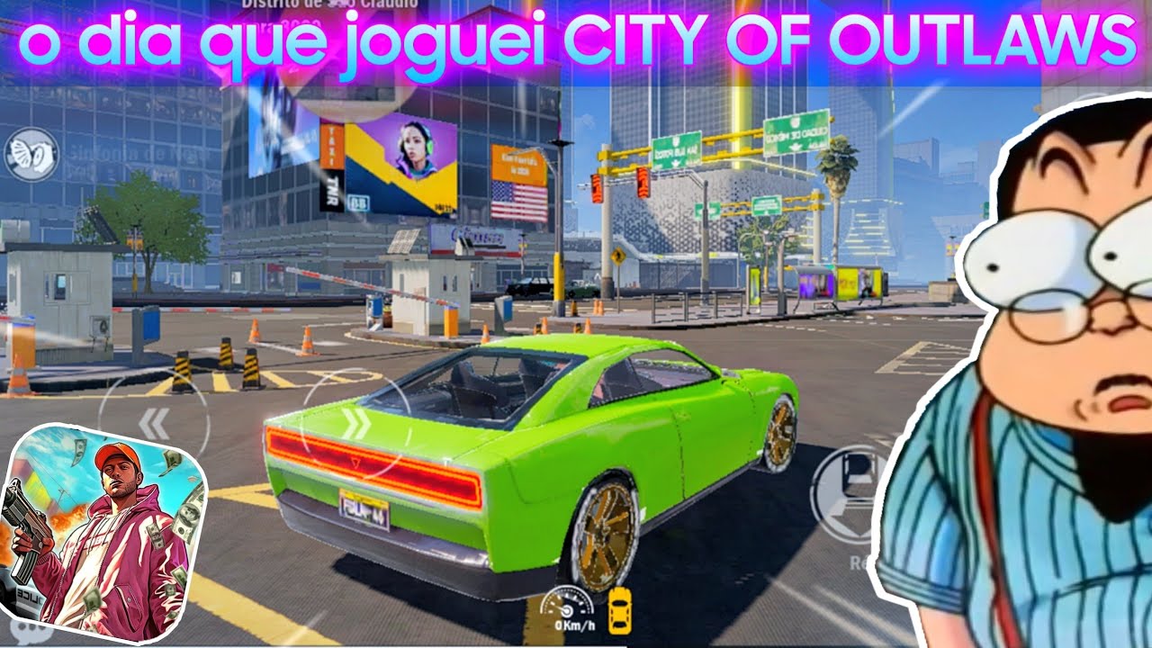 O dia que joguei CITY OF OUTLAWS