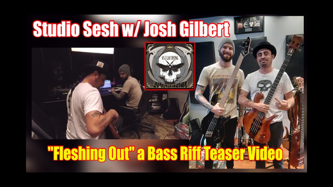 Laying Bass Tracks for Josh Gilbert of As I Lay Dying at Sparrow Sound Studios | Teaser Video