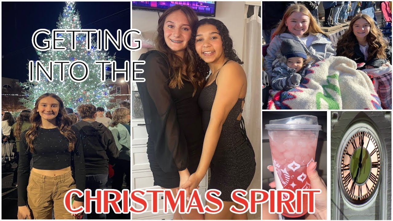 KICK OFF TO CHRISTMAS WEEKEND VLOG! Tree lighting, Parade, Party and More