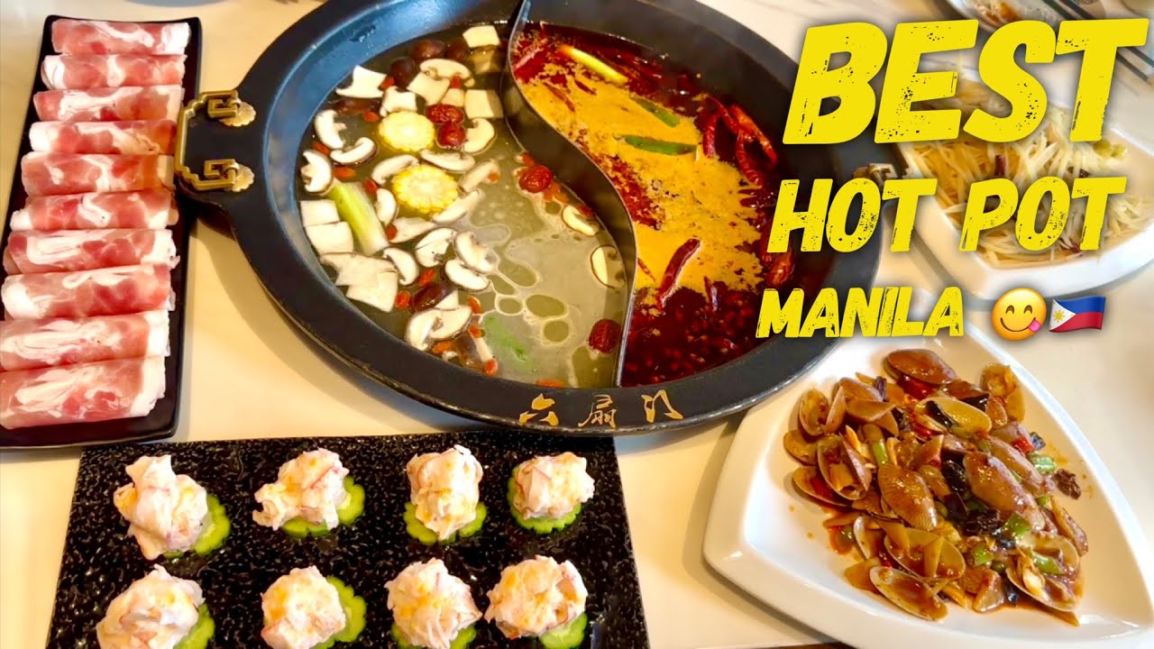 Best Hot Pot Manila: Wow Cow Hot Pot Amazing Spicy Sichuan Soup Fatty Sheep | Shrimps | Tausi Clams