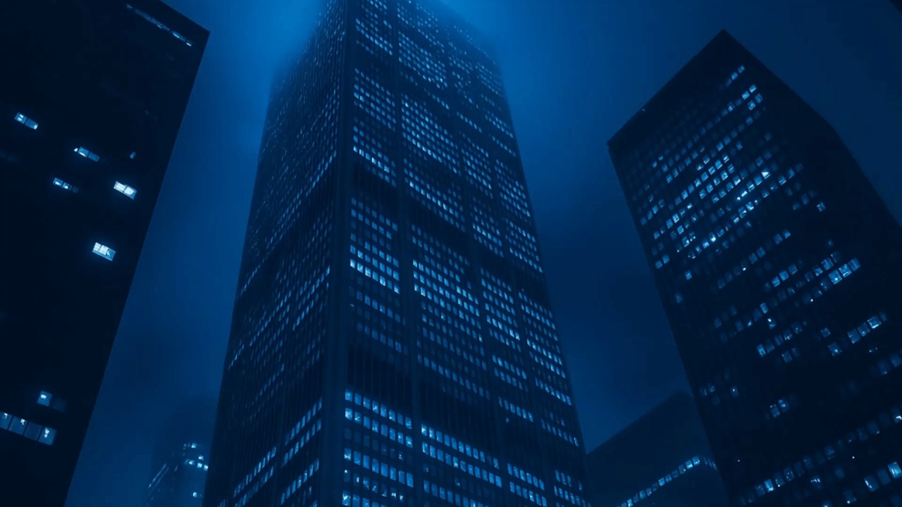 Night Focus | Productive Synthwave | Blue Hours City 1h