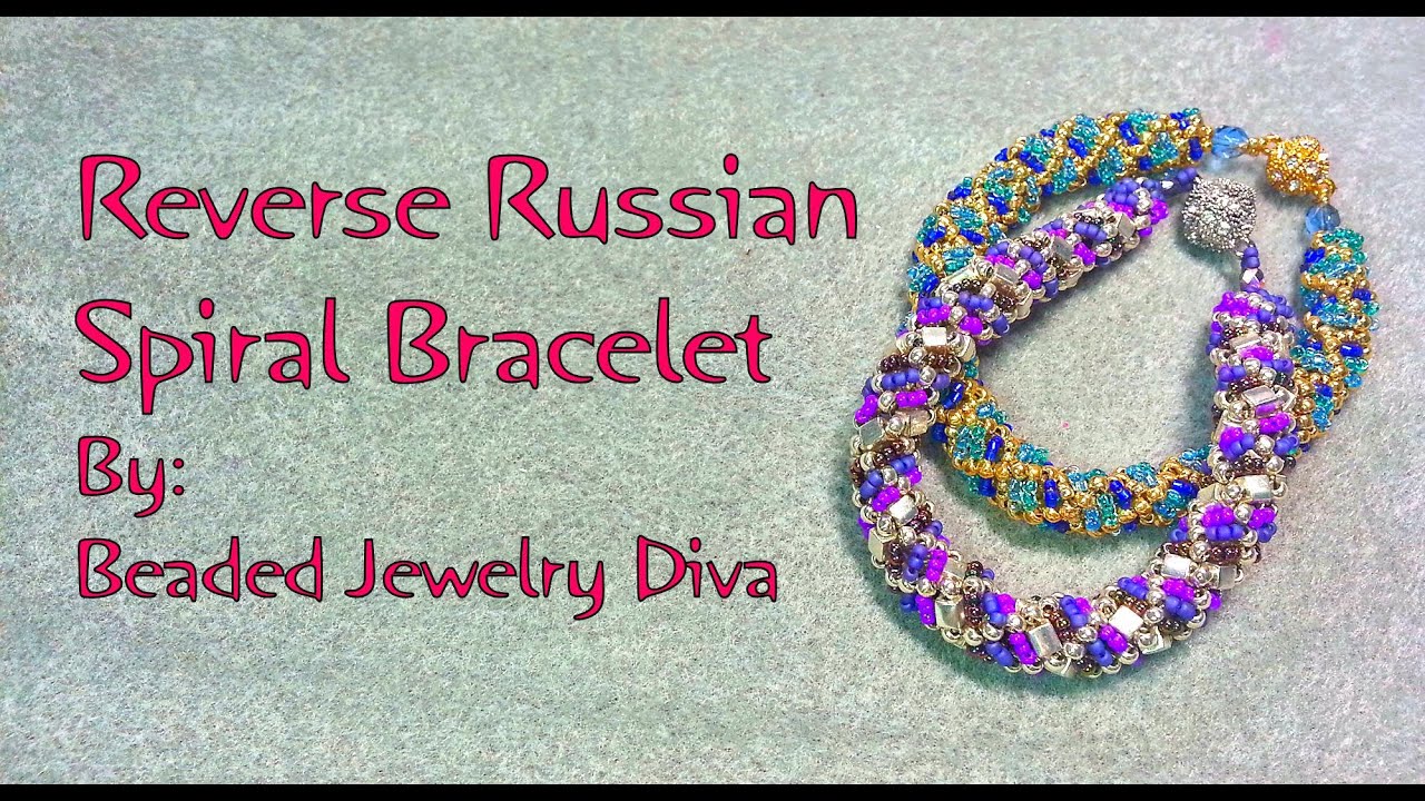 Reverse Russian Spiral Bracelet - Russian Spiral Bracelet Tutorial