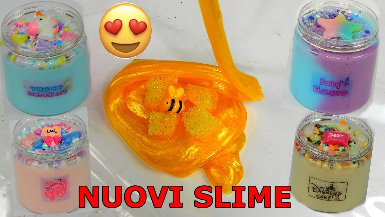 TANTI NUOVI SLIME PER VOI! ASMR SLIME! iolanda sweets