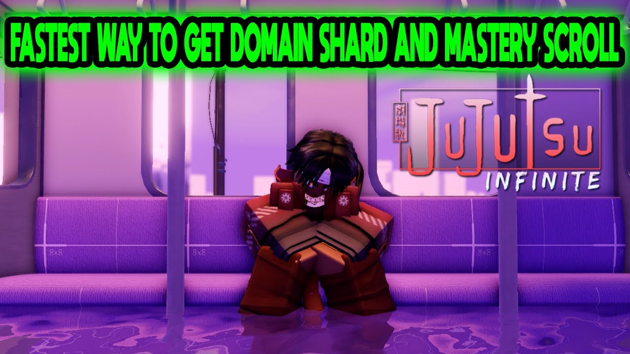 (CODES) FASTEST WAY TO GET DOMAIN SHARD AND MASTERY SCROLL IN JUJUTSU INFINITE