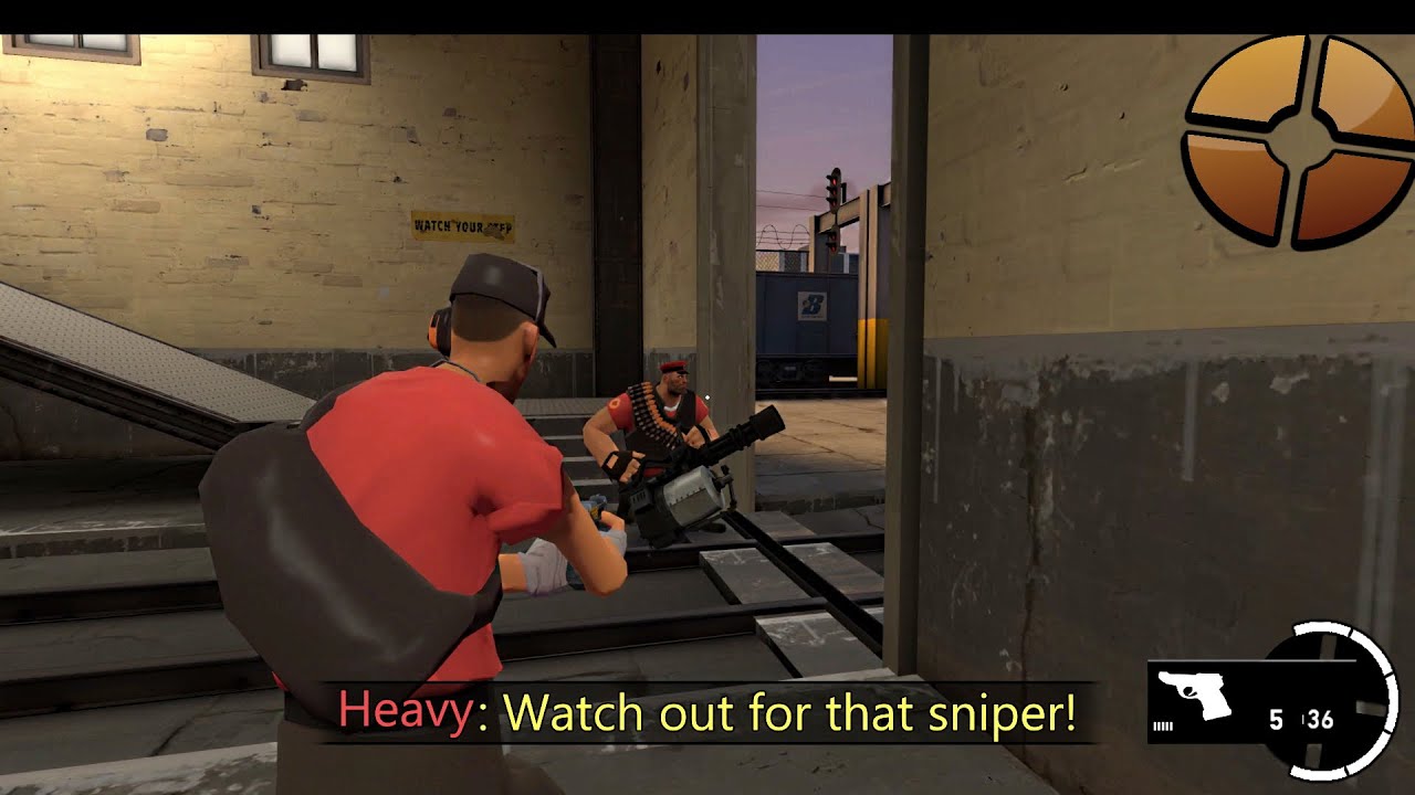 TF2 This Sniper section is bad game design