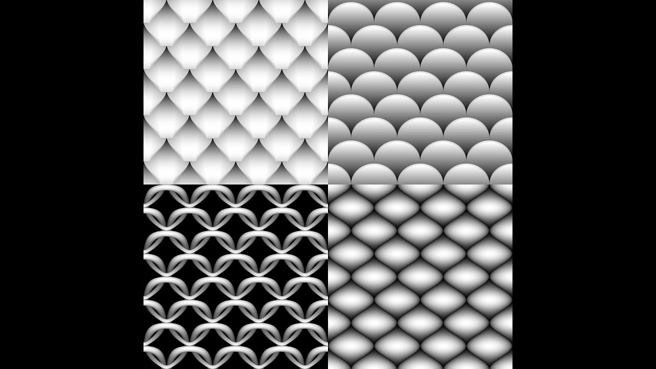 Create a tileable alpha map and apply it to a model using macro for Zbrush