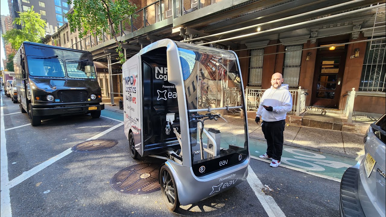 Amazing Micro E-Cargo Quads are NOW running New York City!