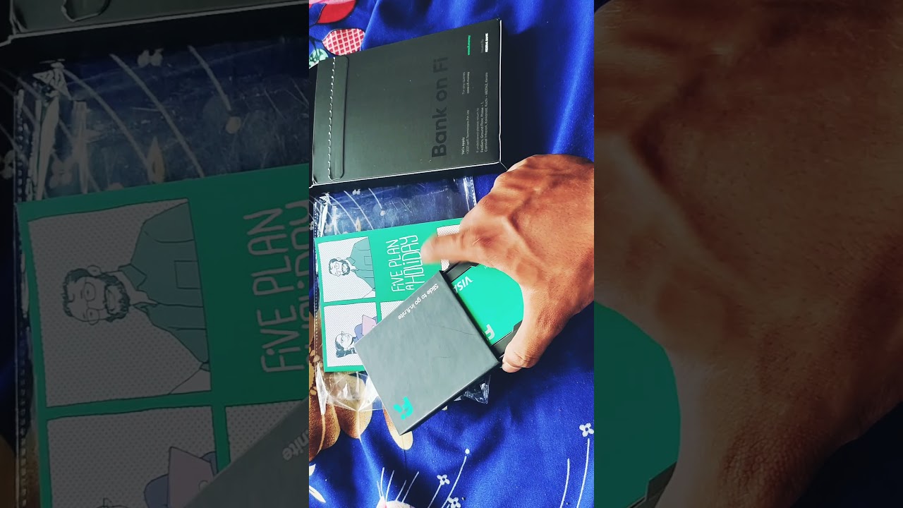 Federal Bank FI Money ATM Card in unboxing  and pin Generate Fi money zero BALANCE ACCOUNT unboxing