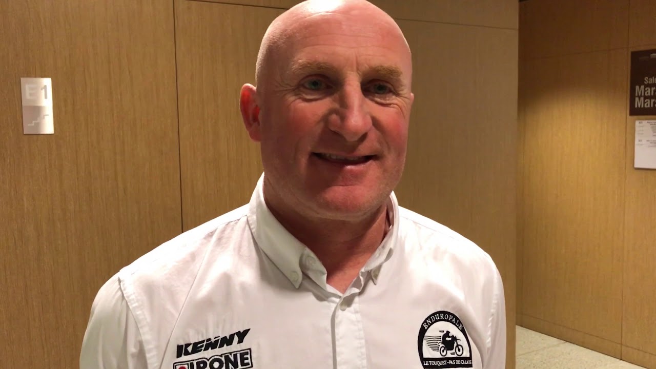 David Hauquier, président de l'organisation de l'Enduropale