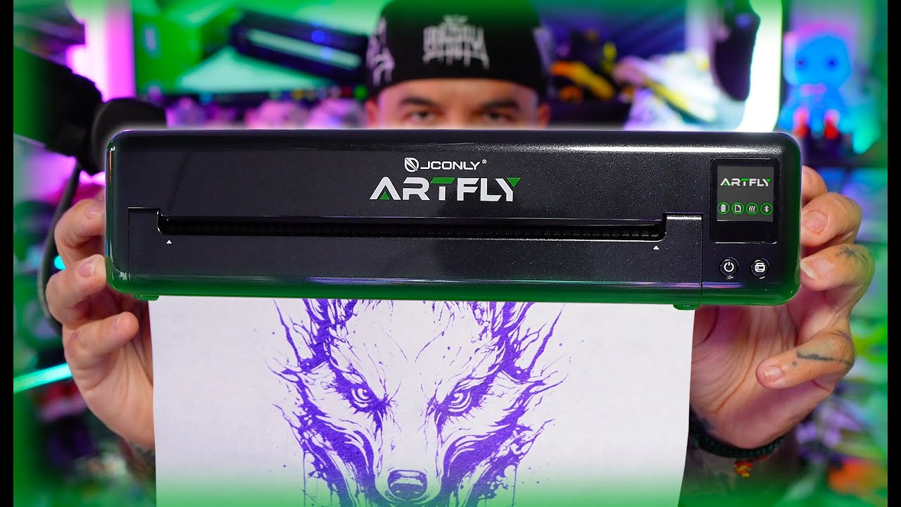 Termocopiadora JCONLY ARTFLY Tattoo | CUIDADO!! Ver el VIDEO ANTES DE COMPRAR