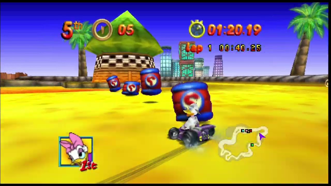 Mirror Frantic Finale - Ludwig (Platinum attempt whole run) Mickey's Speedway USA