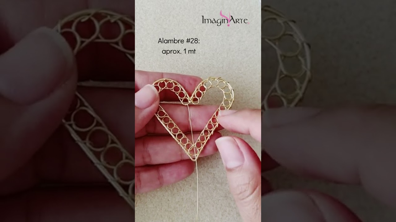 Alambrismo: Corazón Alba