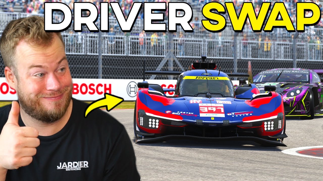 How To Driver Swap And Race Endurance In Le Mans Ultimate