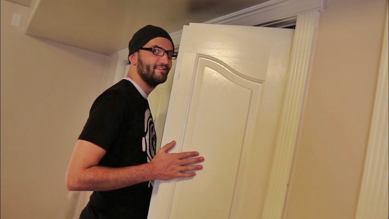 inside his bedroom