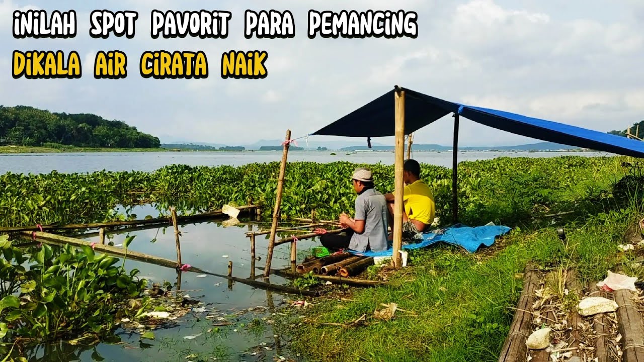 AIR NAIK IKAN BERKELIARAN ALHASIL BANYAK SAMBARAN | fishing & cooking