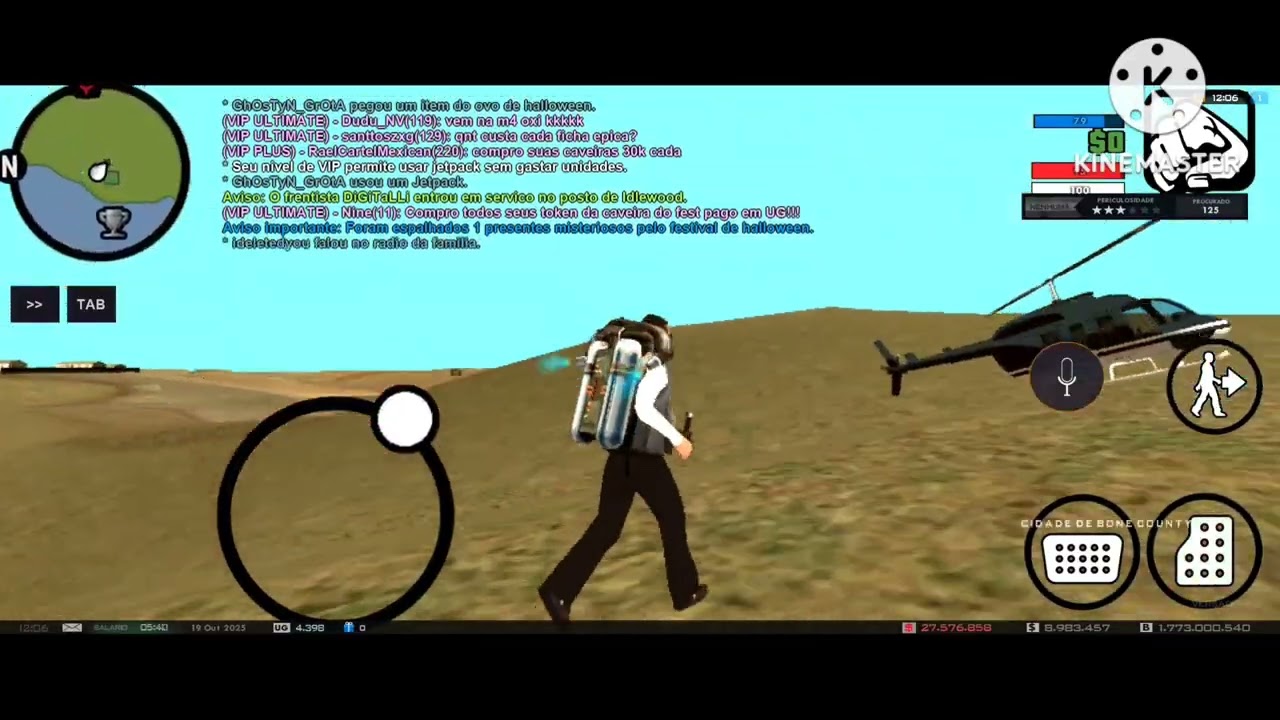 O melhor servidor de RP e PvP UNDERGROUND ROLEPLAY RP... Venham fazer parte da city...$$$