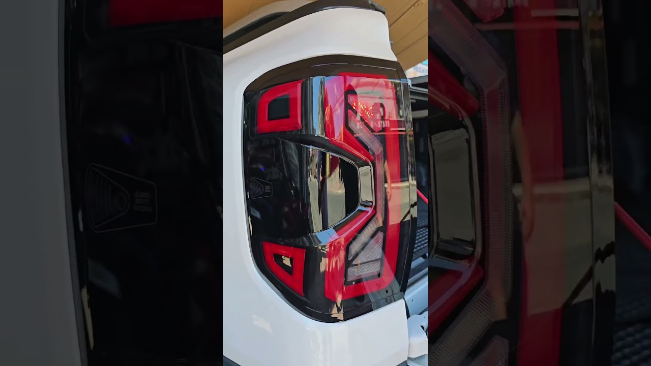 Ford Ranger Next Gen Version 3 Smoked LED Tail Light Assembly by  Black Opsworx..#teamblackops