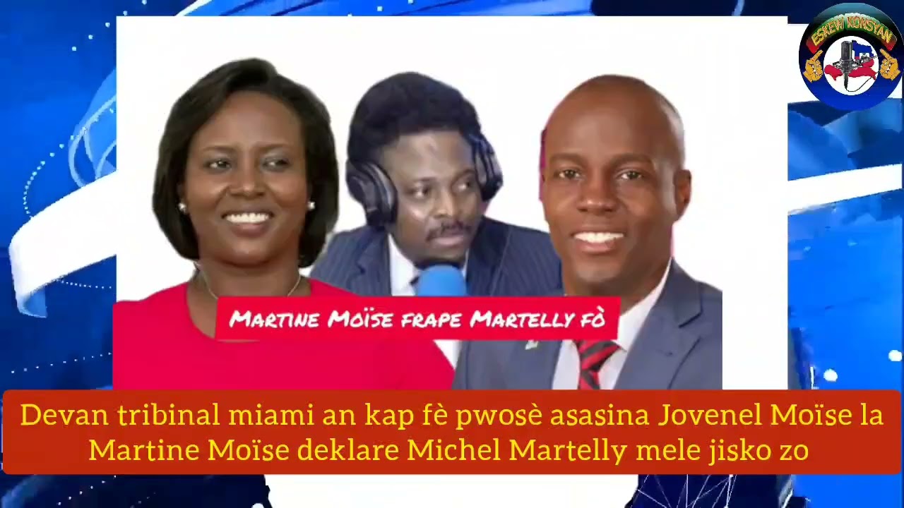 Martine Moïse fè tout moun sezi,sal di de Michel Martelly devan tribinal la