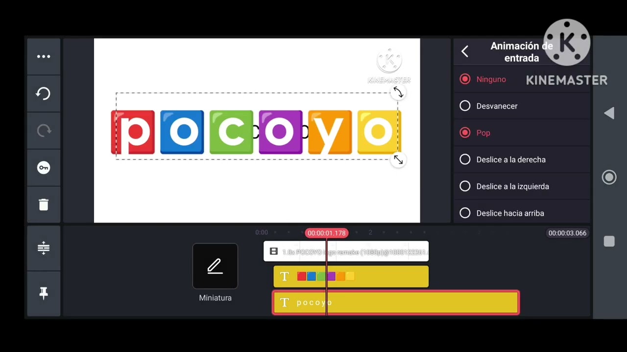 pocoyo logo remake part 2 speedrun KineMaster @SILLY_JUAN424_LOV3R