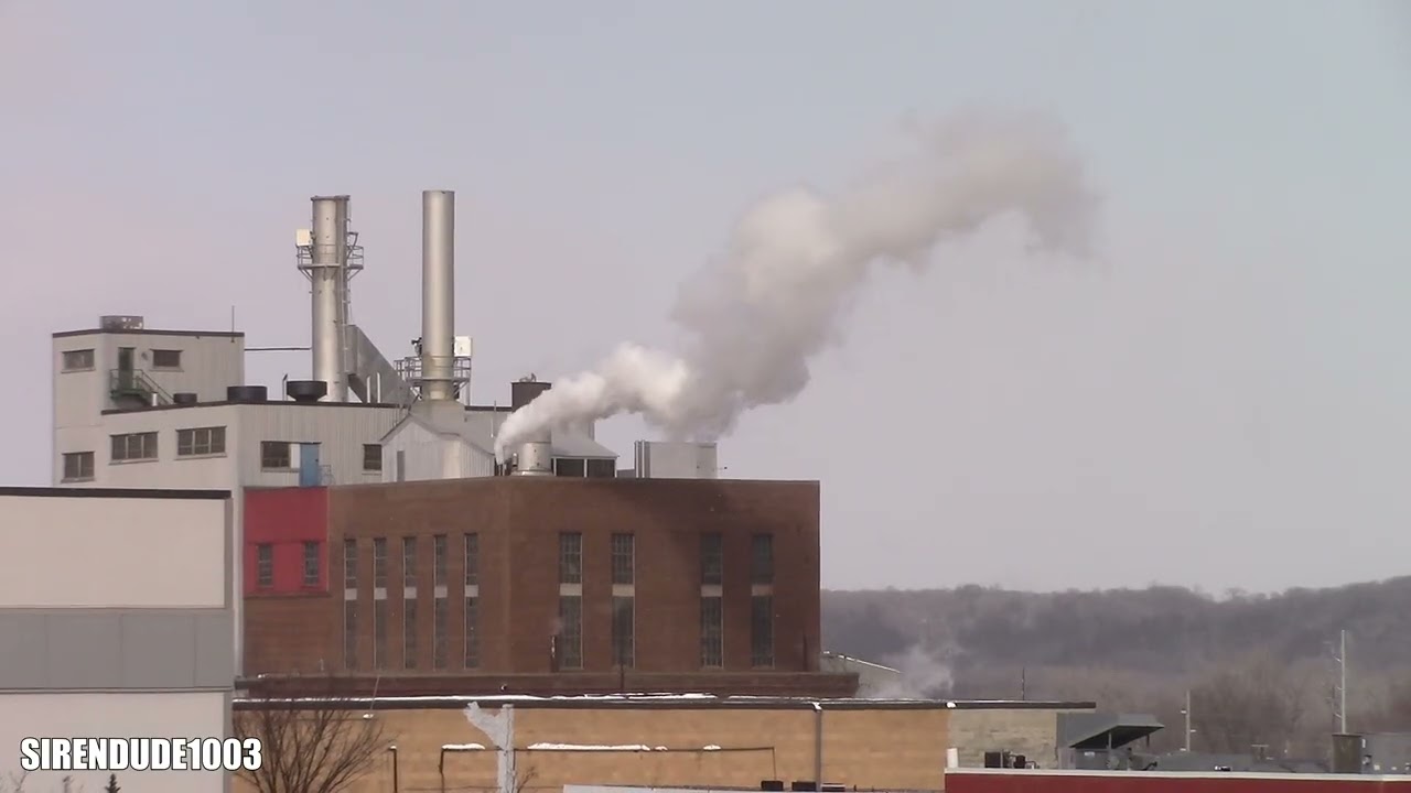 New Ulm, MN Noon & 1PM Steam Whistles (plus creepy ambiances!)