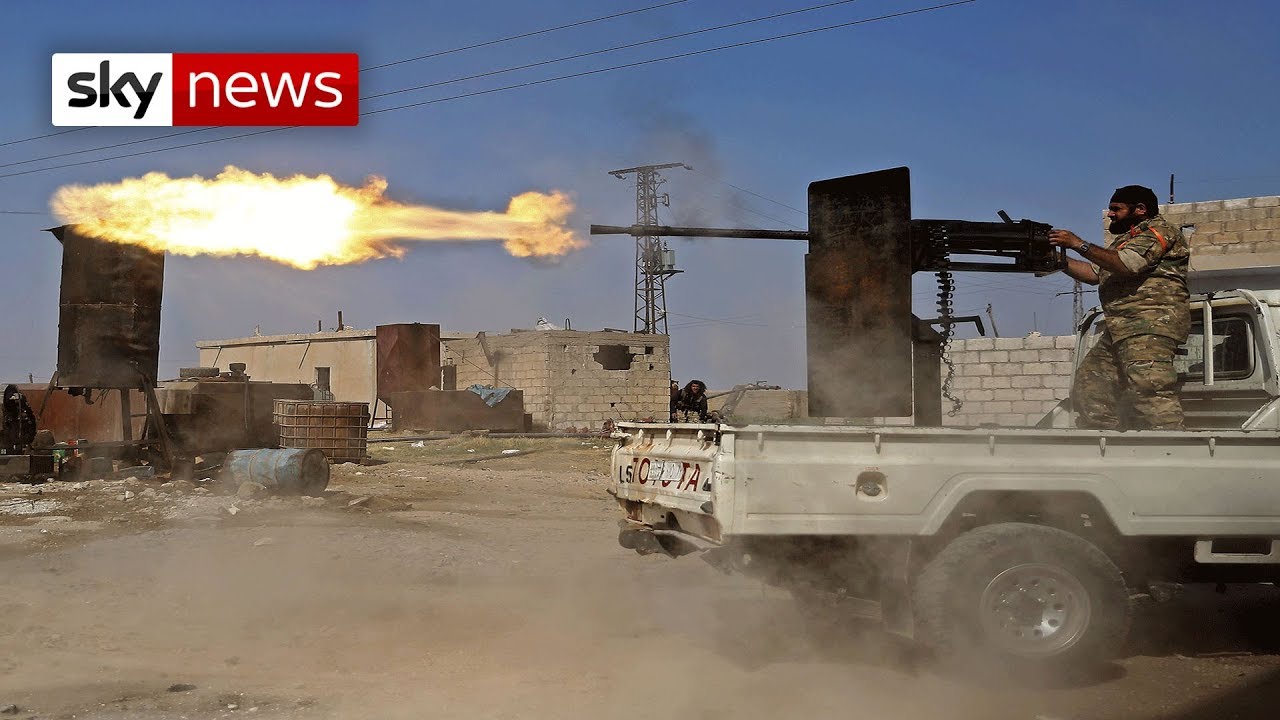 Syrian troops head to border as conflict intensifies in Turkey