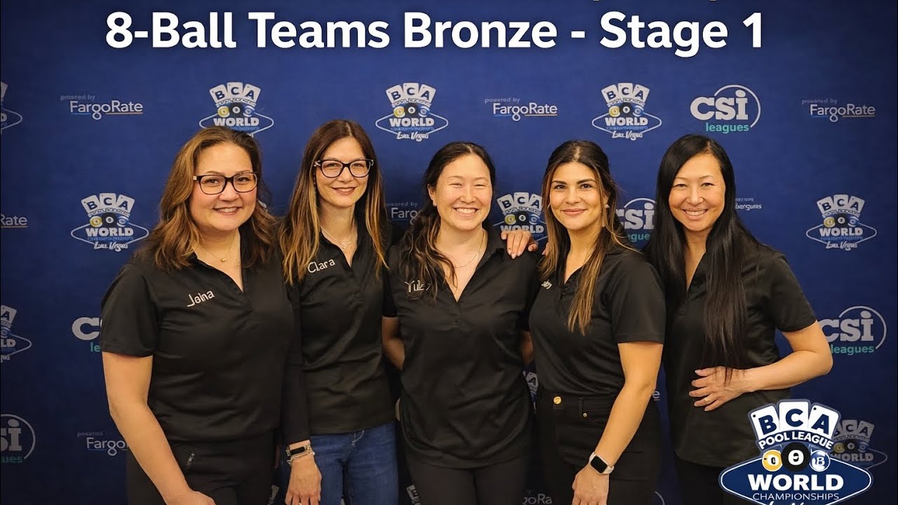2026 BCA World Pool Championships | 8-Ball Teams Bronze: Stage 1- Match 5