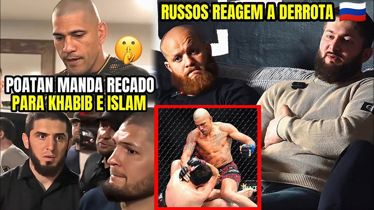 🥶 RUSSOS CONGELARAM COM DERROTA DE ANKALAEV! ALEX POATAN DEIXA LEMBRETE, PRINCIPALMENTE PARA ISLAM
