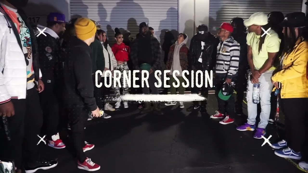 The District Krump TV - Konwork AKA JDot Beast vs Cannon AKA Jr BullzEyex - Corner Session