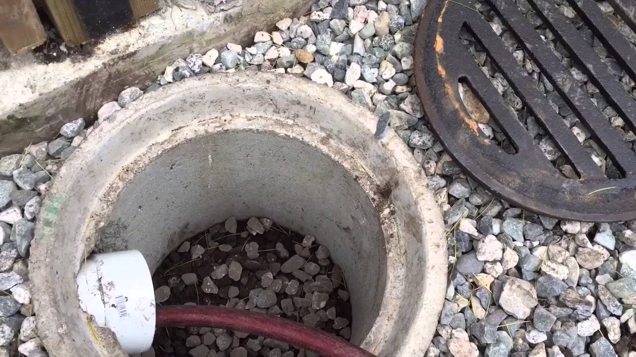Hydrostatic Pressure behind a Retaining Wall