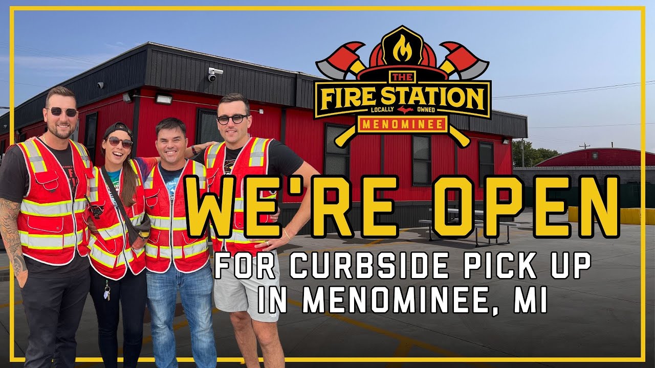 We're OPEN in Menominee, Michigan 🔥 The Fire Station Cannabis Co.