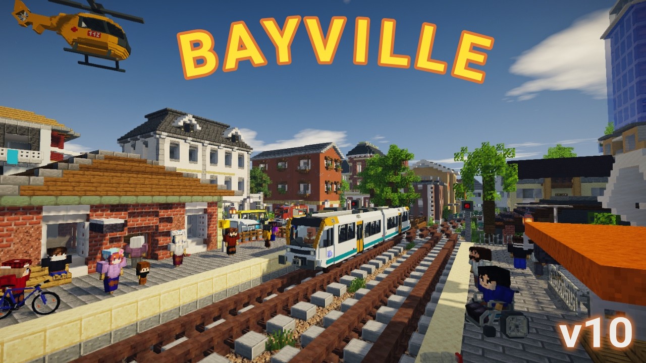 THIS is the most realistic CITY MAP in Minecraft!
