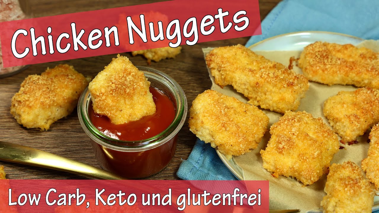 LOW CARB Chicken Nuggets | glutenfrei, keto & gesund