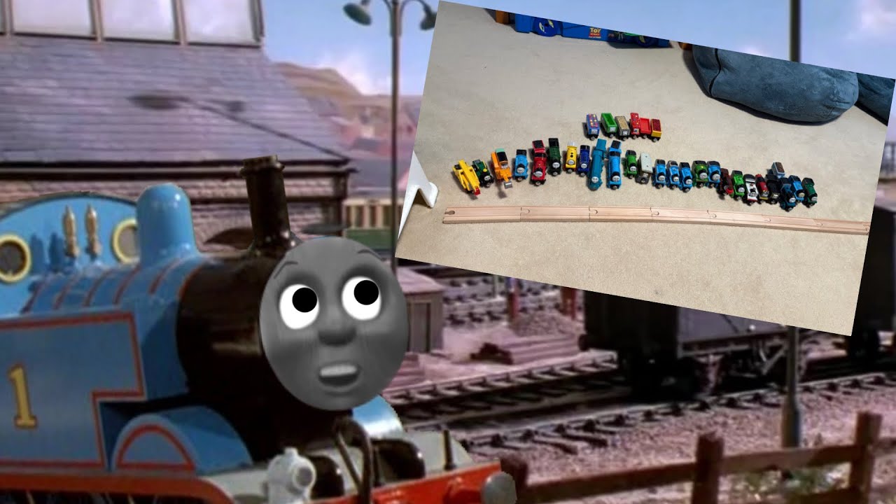 My entire wooden railway collection (Old Wooden Goodies)