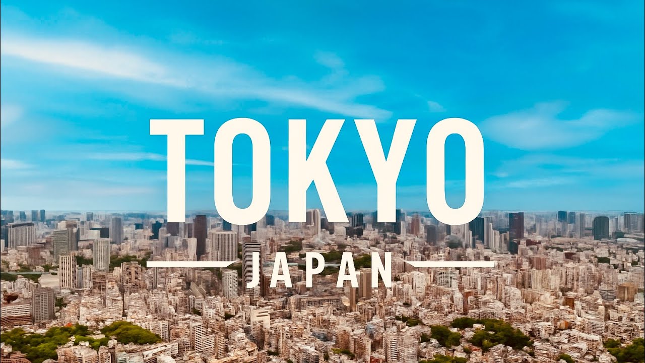 [4K] TOKYO JAPAN 🇯🇵 | STUNNING 4K DRONE FOOTAGE