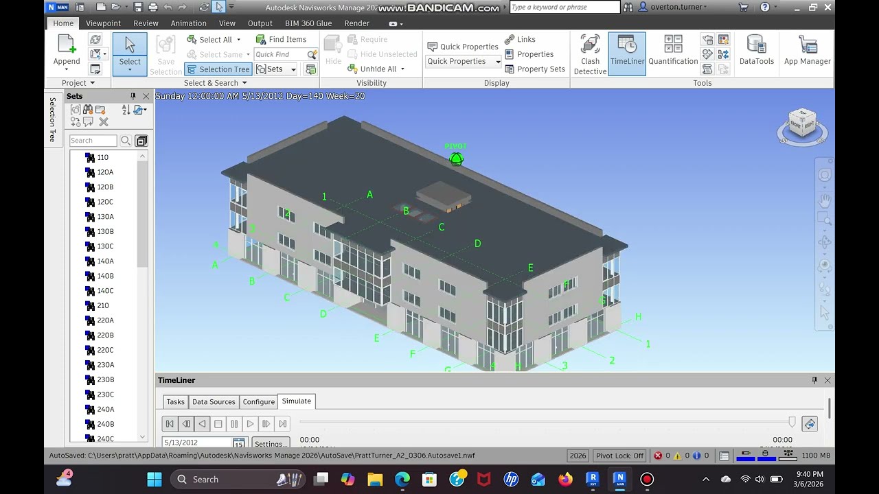 4D Simulation project (AEC 450)