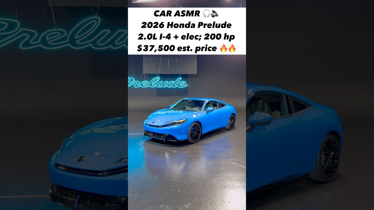Is the $42,000 NEW Honda Prelude a Budget Grand Tourer in a Small Package??
